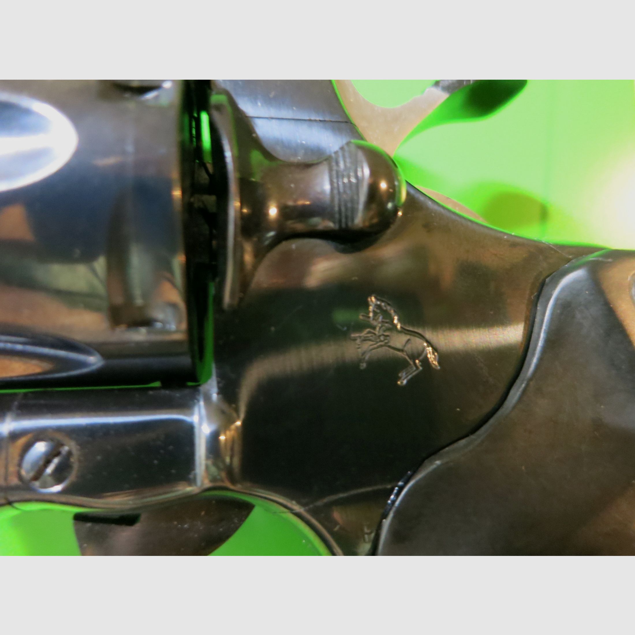 1985 COLT PYTHON, Royal Blue, .357 Magnum, 6" lufa, gumowy uchwyt sportowy #19-