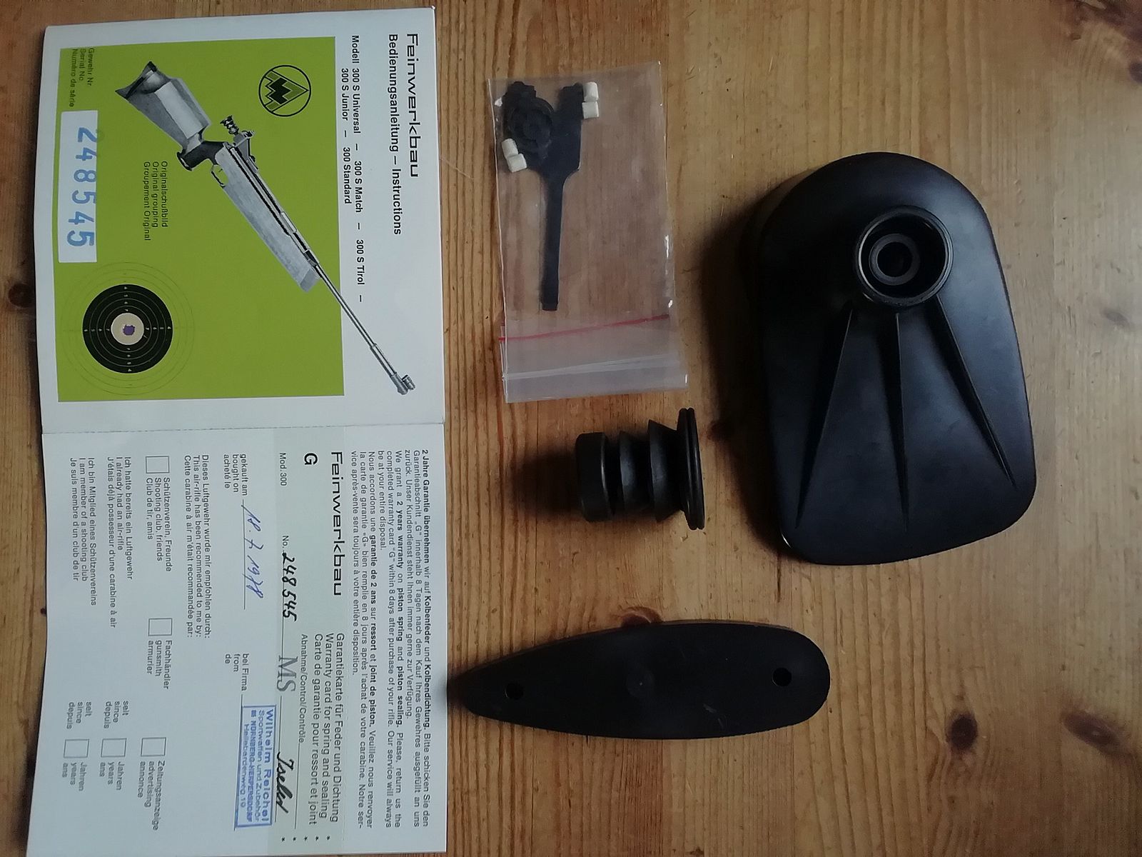 Air rifle Feinwerkbau 300s