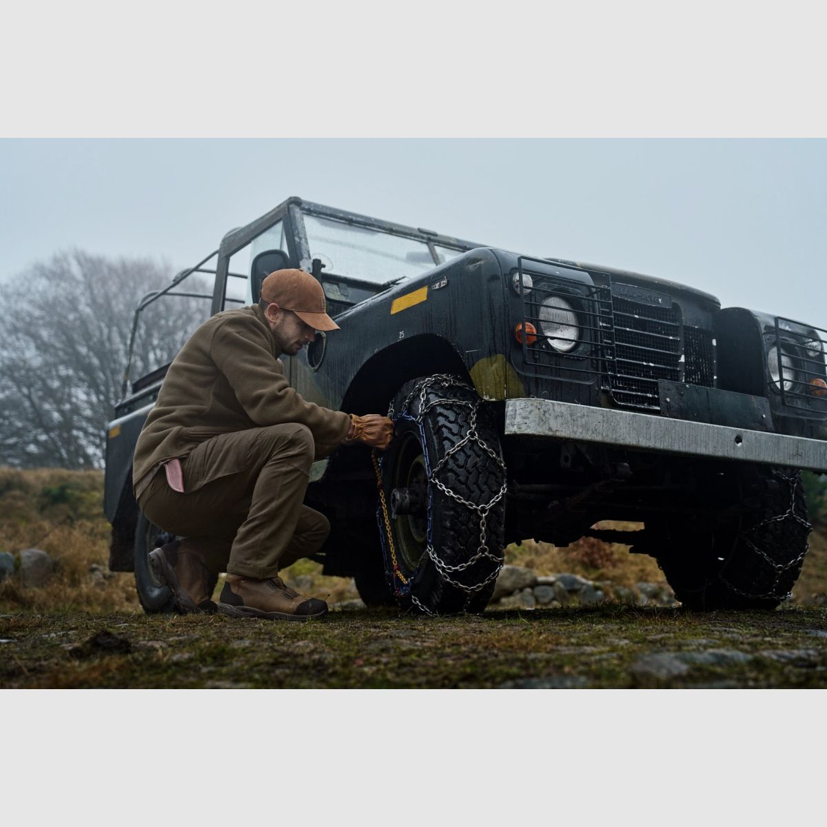 HÄRKILA Hill Trousers Willow Green/ Brown