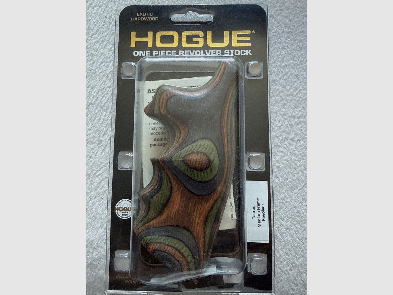 Taurus Griff grips Houge 66400 Medium Frame legno compensato, immagine 1 di 3