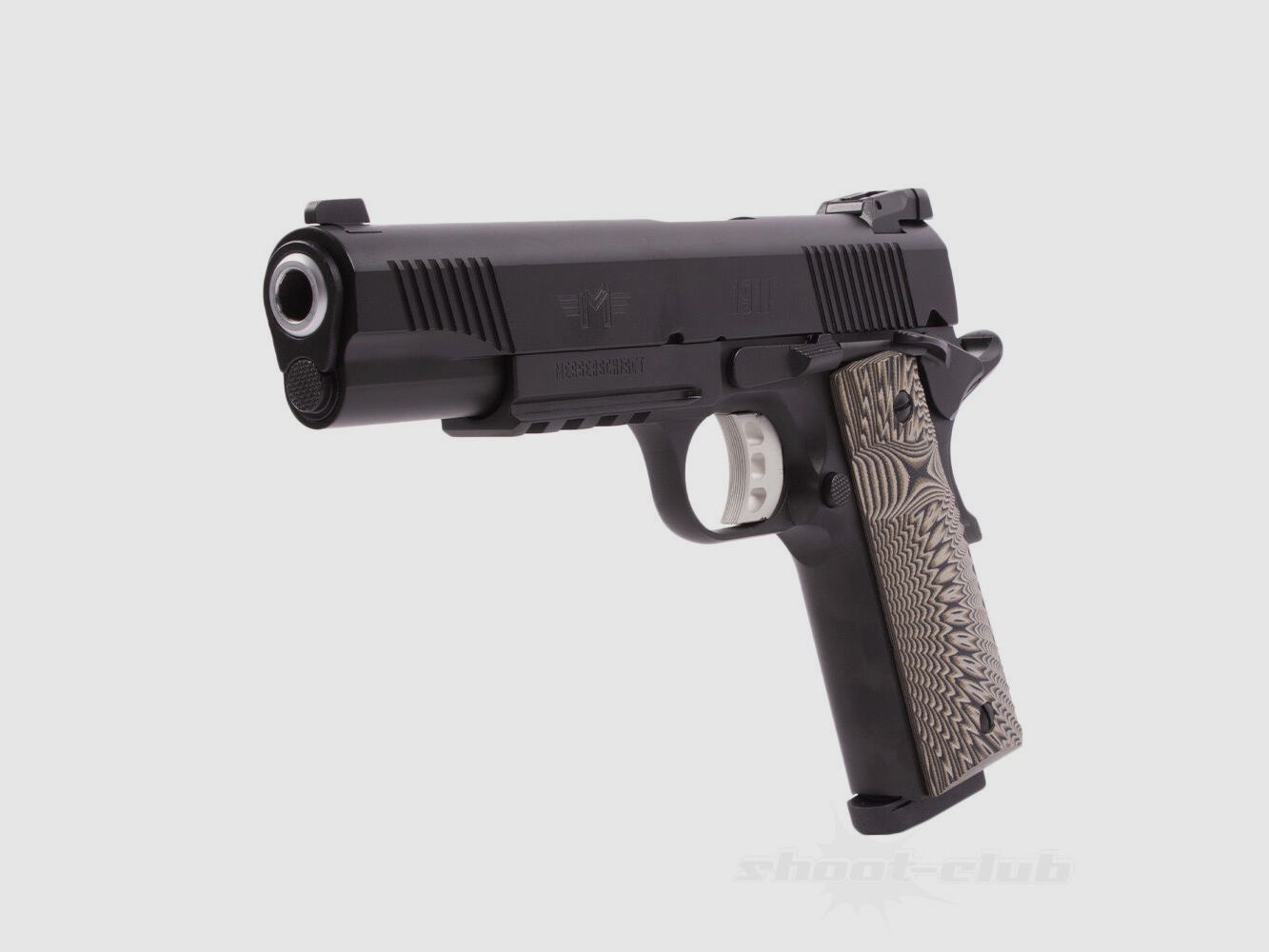 Messerschmitt ME 1911 Pistole Schwarz