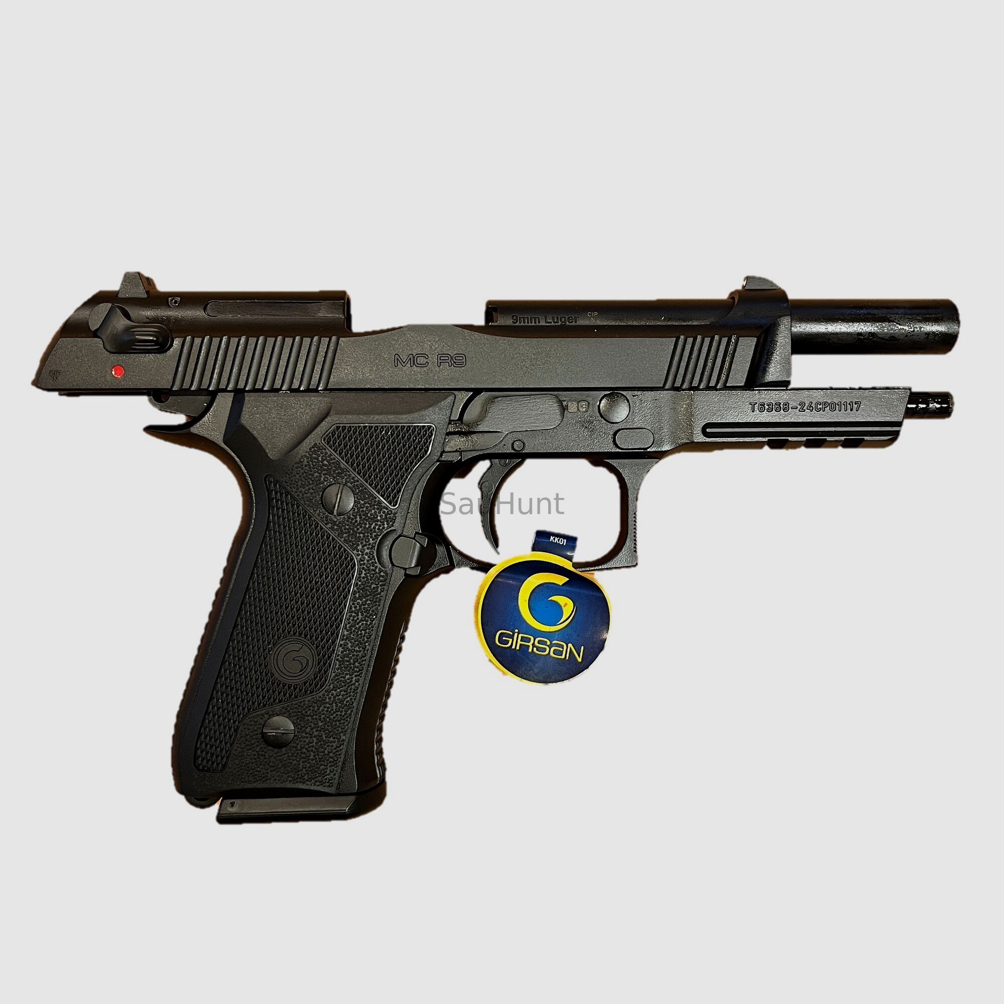 Pistole - GIRSAN MC R9, 4.92" matt Schwarz Toller Einstieg in die Kurzwaffenwelt