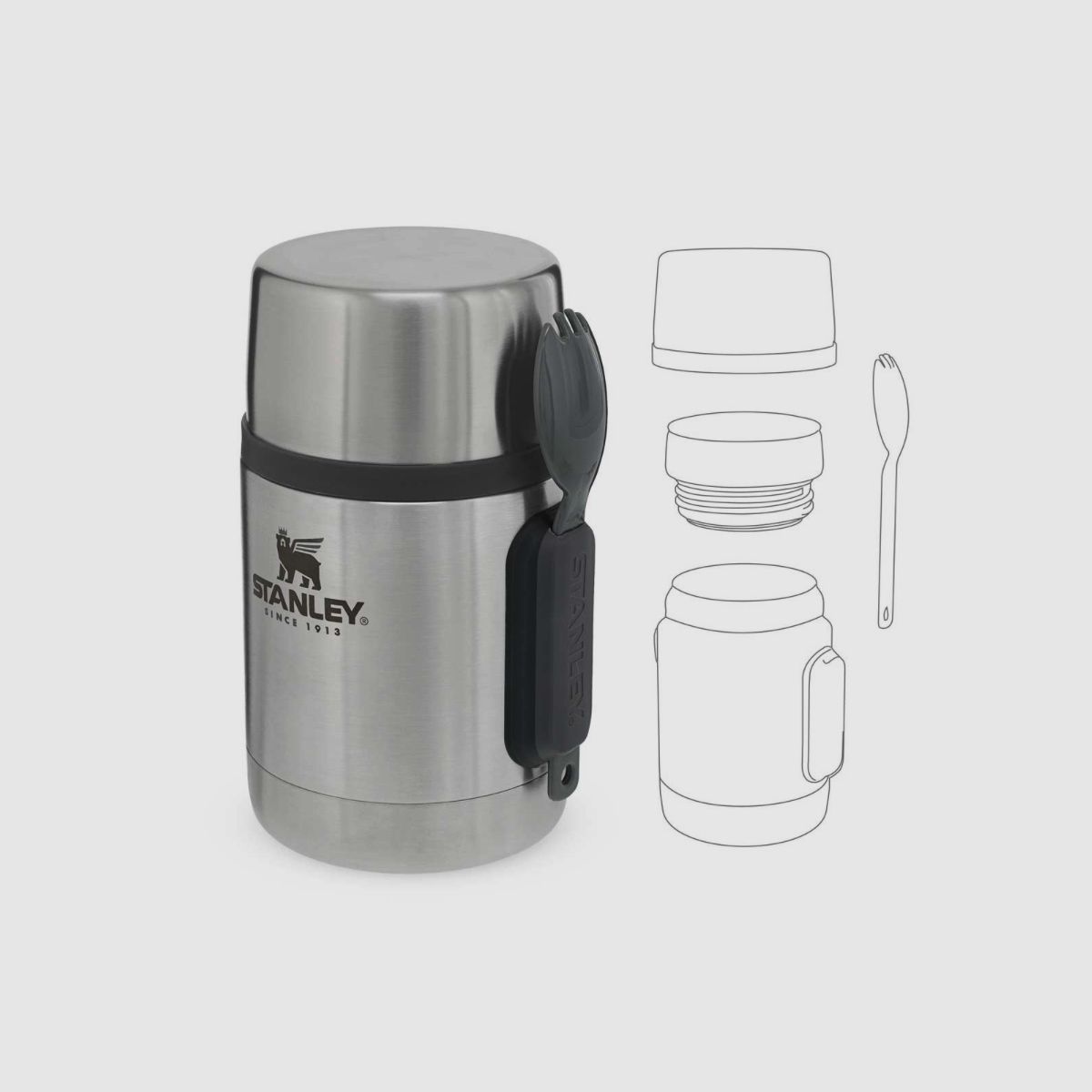 Tarro de comida STANLEY Adventure 0,532 litros