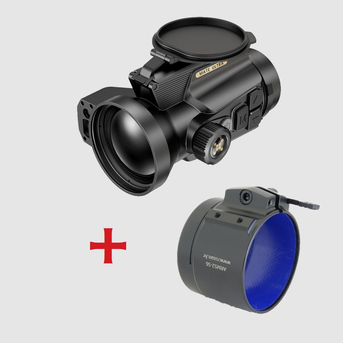 Nocpix Mate Ultra S60R Wrmebild- Vorsatzgert im Premium Komplettset