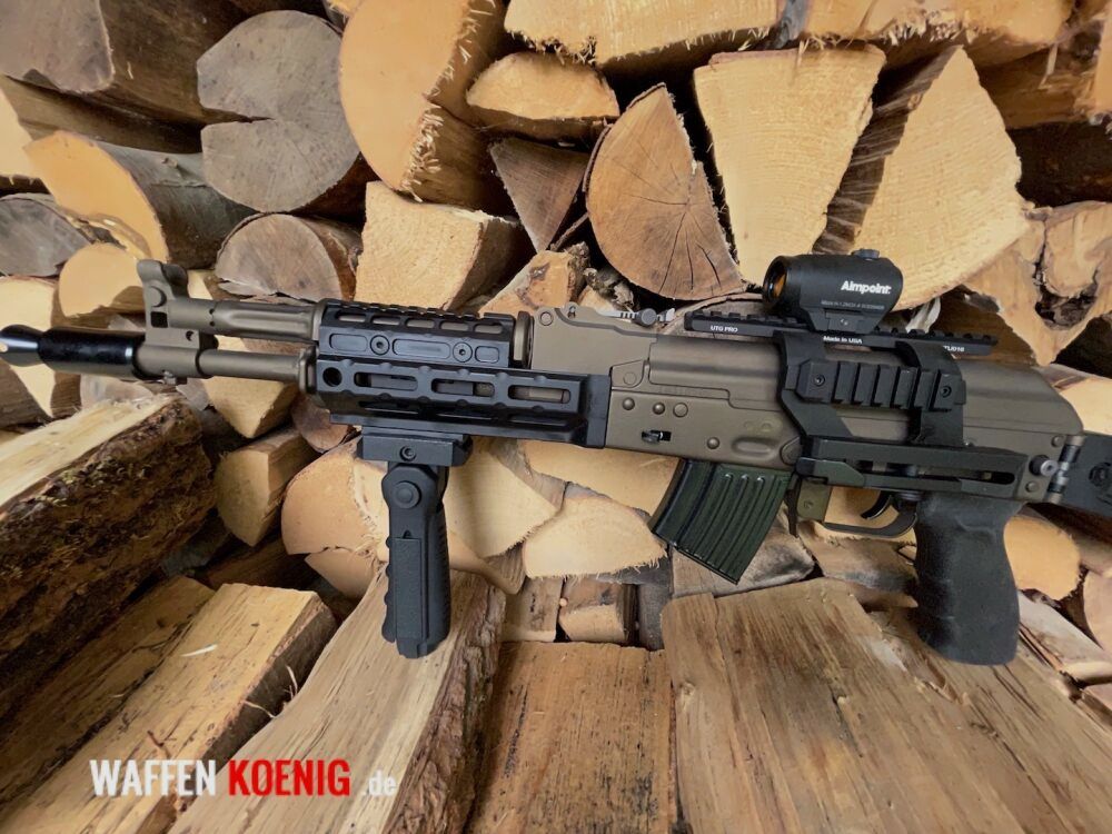 Izhmash SAIGA MKK 104 CAL. 7,62X39MM IN MIDNIGHT BRONZE INCL. ANBAUTEILE