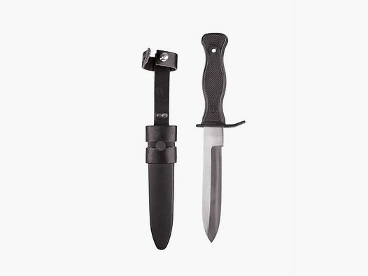BW Kampfmesser Schwarz - NEU - Nachbau nach TL Bundeswehr