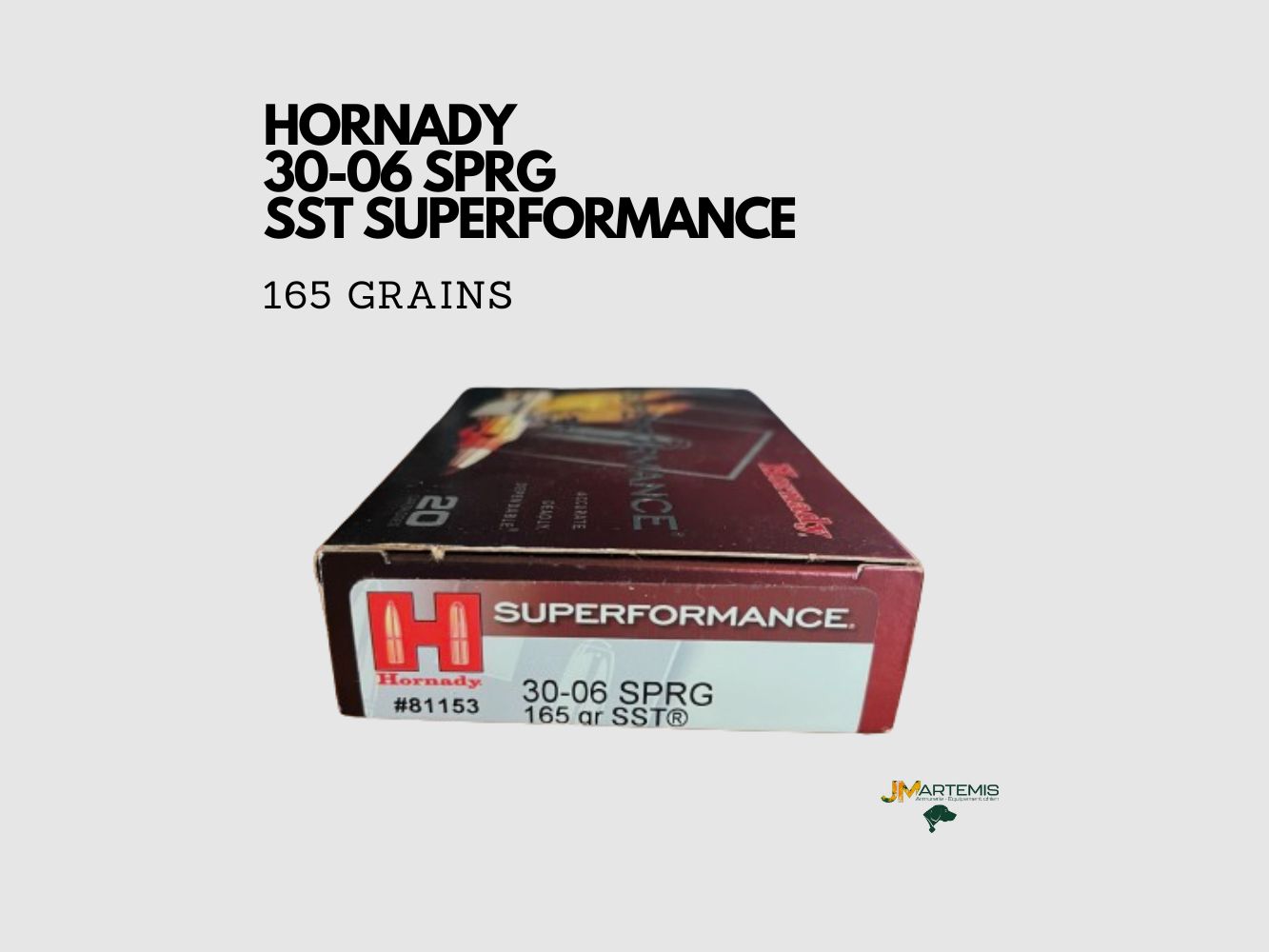 Patrone HORNADY SST 30-06 SPRG SUPERFORMANCE 165GR, Bild 2 von 4