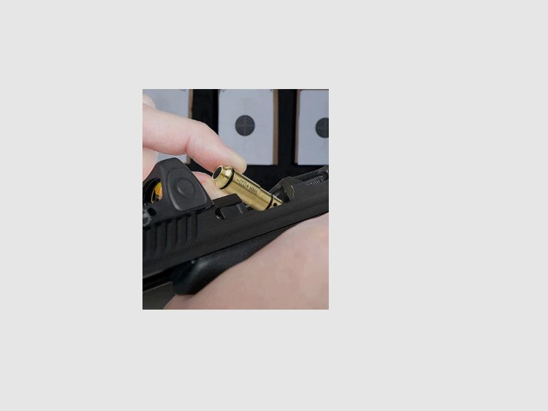 Dry Fire Trainingssystem Pufferpatrone Schießkino 9 x 19 / 45ACP