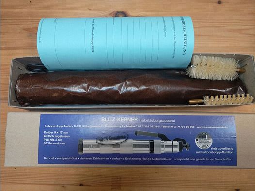 turbocut Joop GmbH Blitz - Kerner Tierbetäubungsapparat