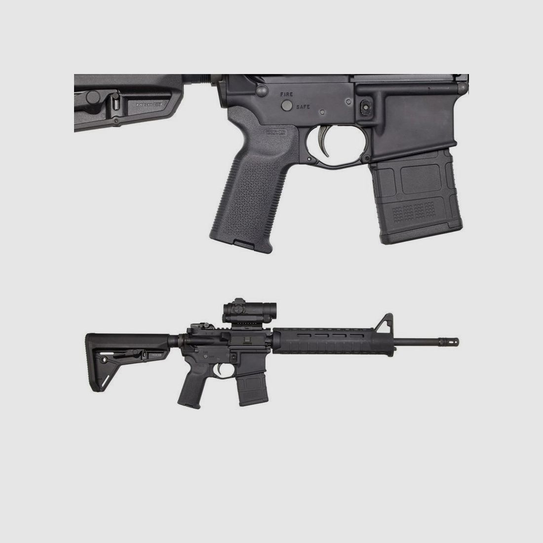 Poignée Magpul MOE K-2 pour AR15/M4 NOIRE, image 4 sur 4