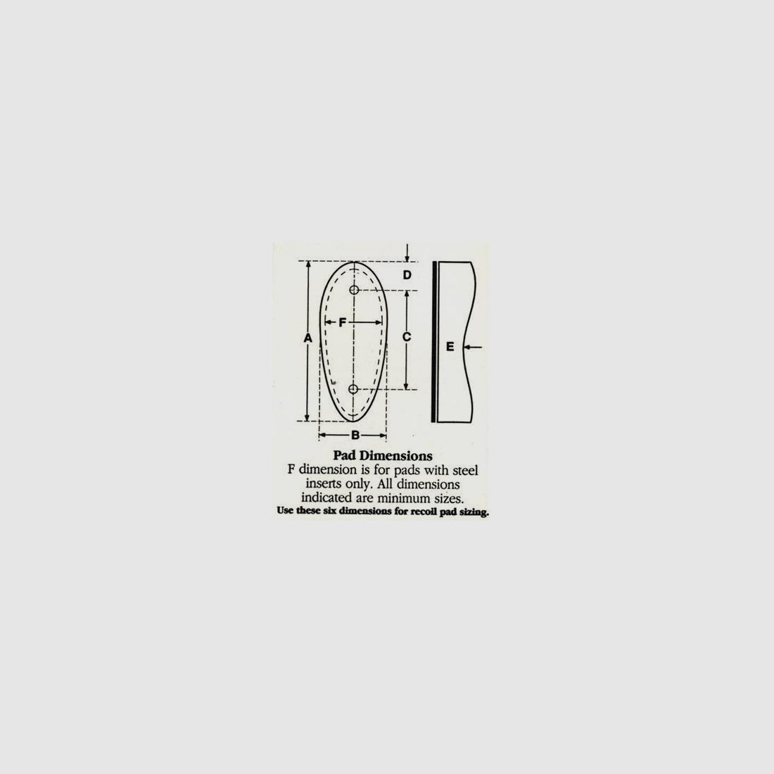 RP200 Rifle calciolo Med 0,5" Black/White Line, immagine 3 di 3