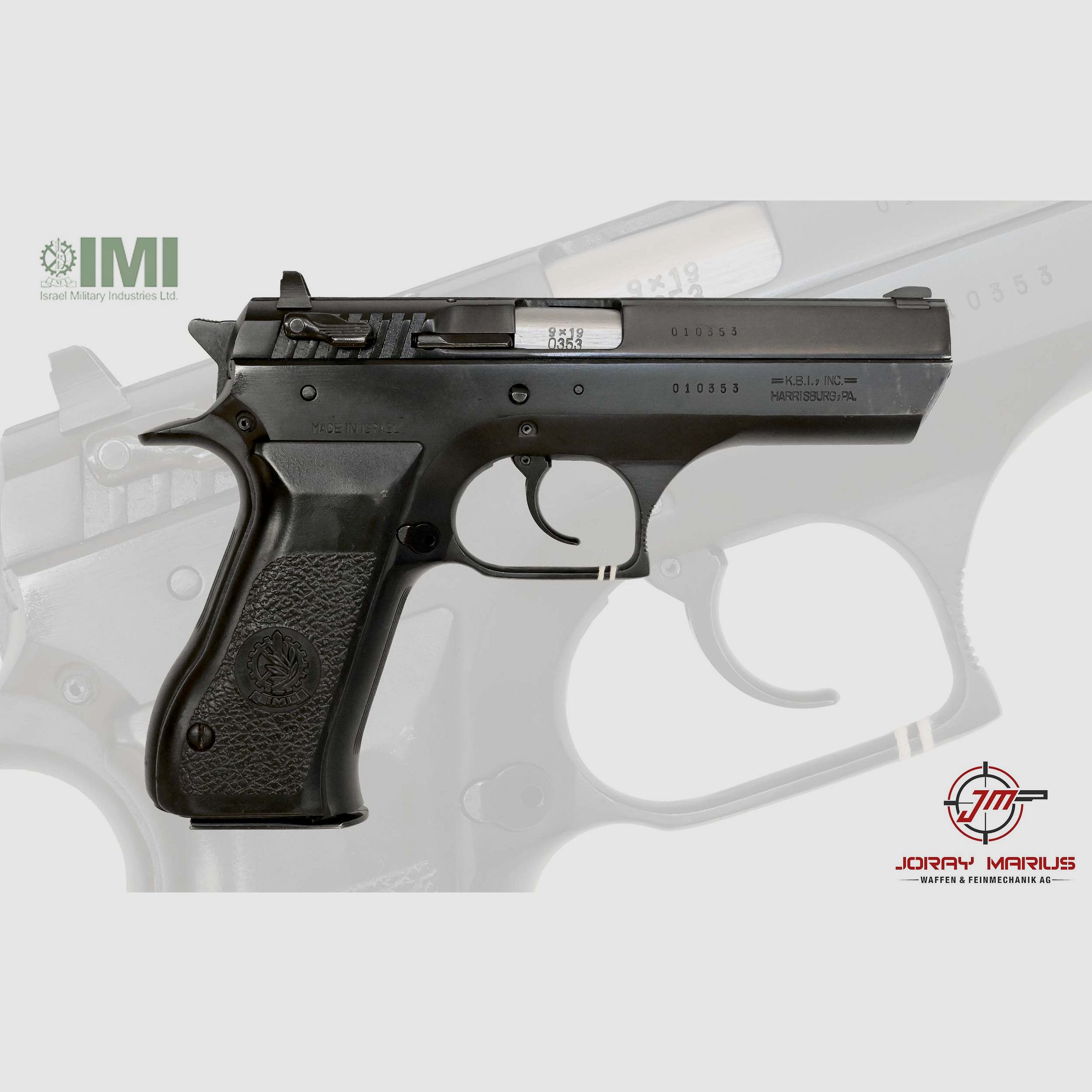 IMI Jericho 941 9mm Para 4.25”