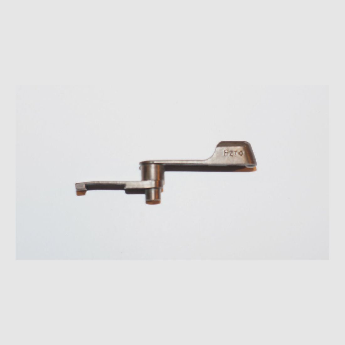Fábrica de armas de Berna Usado palanca de bloqueo para pistola de ordenanza suiza Parabellum 1906, cal. 7,65mmPara, W+F P08, imagen 4 de 4