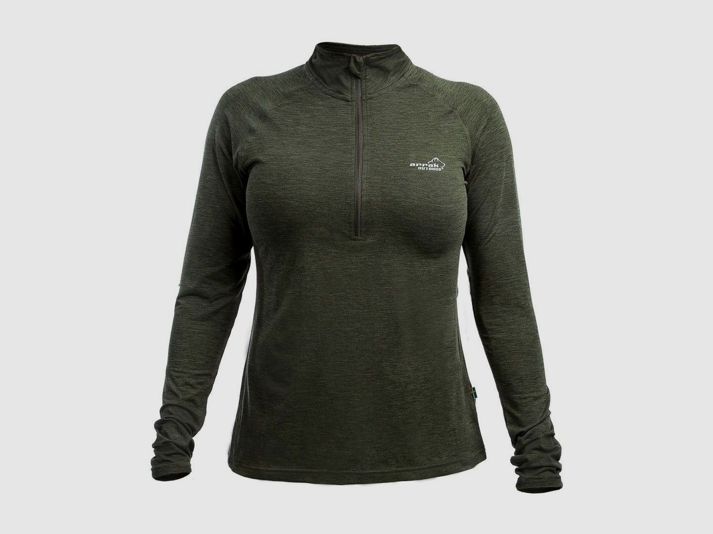 Arrak Outdoor Action Funktionsshirt Damen Olivgrün - 3XL