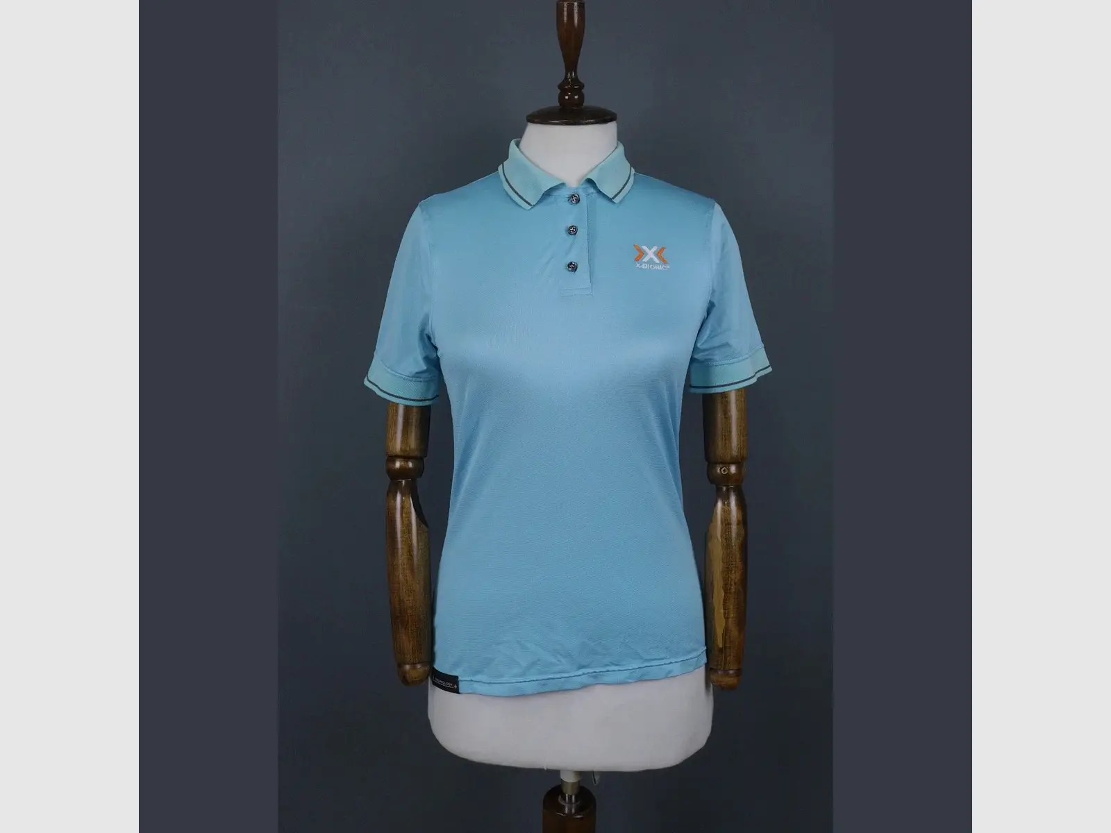 X-Bionic Polo Funcional para Mujeres, Colores Turquesa, Rosa, Negro, imagen 5 de 6