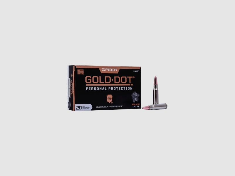 Speer Gold Dot Protezione Personale .308 Win. 150GR GDSP 20 cartucce