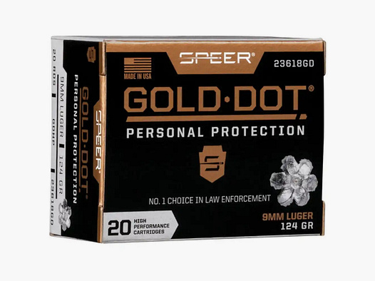 Speer Gold Dot HP 8,04g/124grs á20