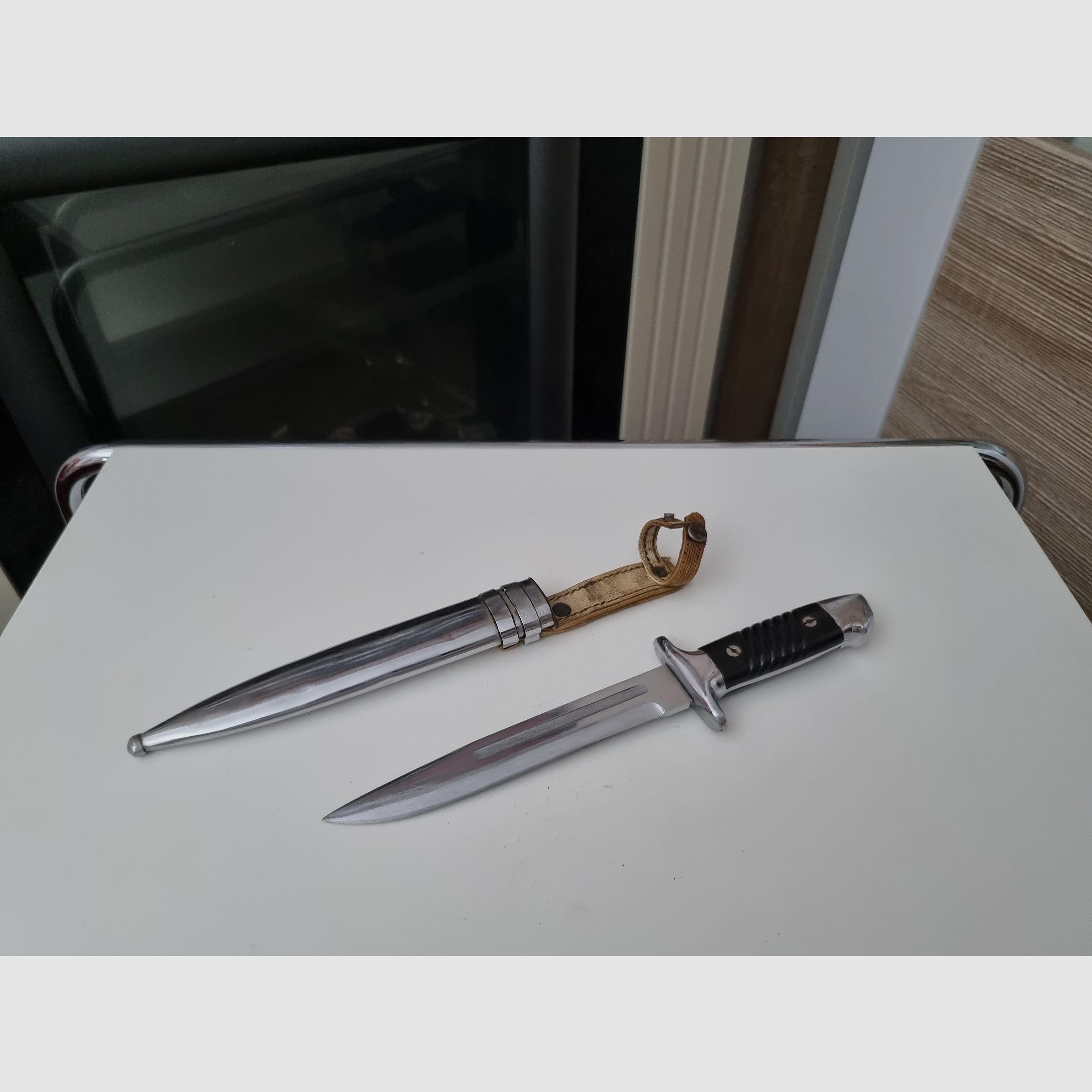 3x Bajonett, Dolch, Messer