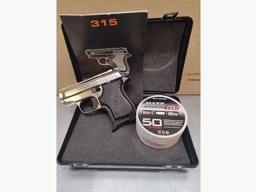 Bruni Modell 315 Baby Niquelado 8mm P.A.K