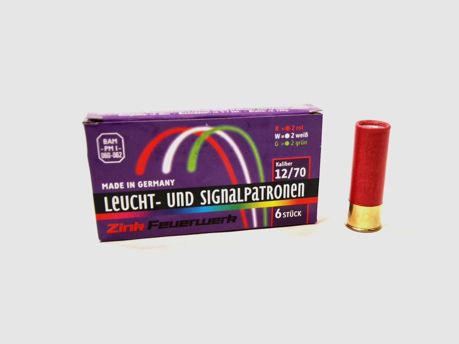 12/70 Zink Leuchtpatronen