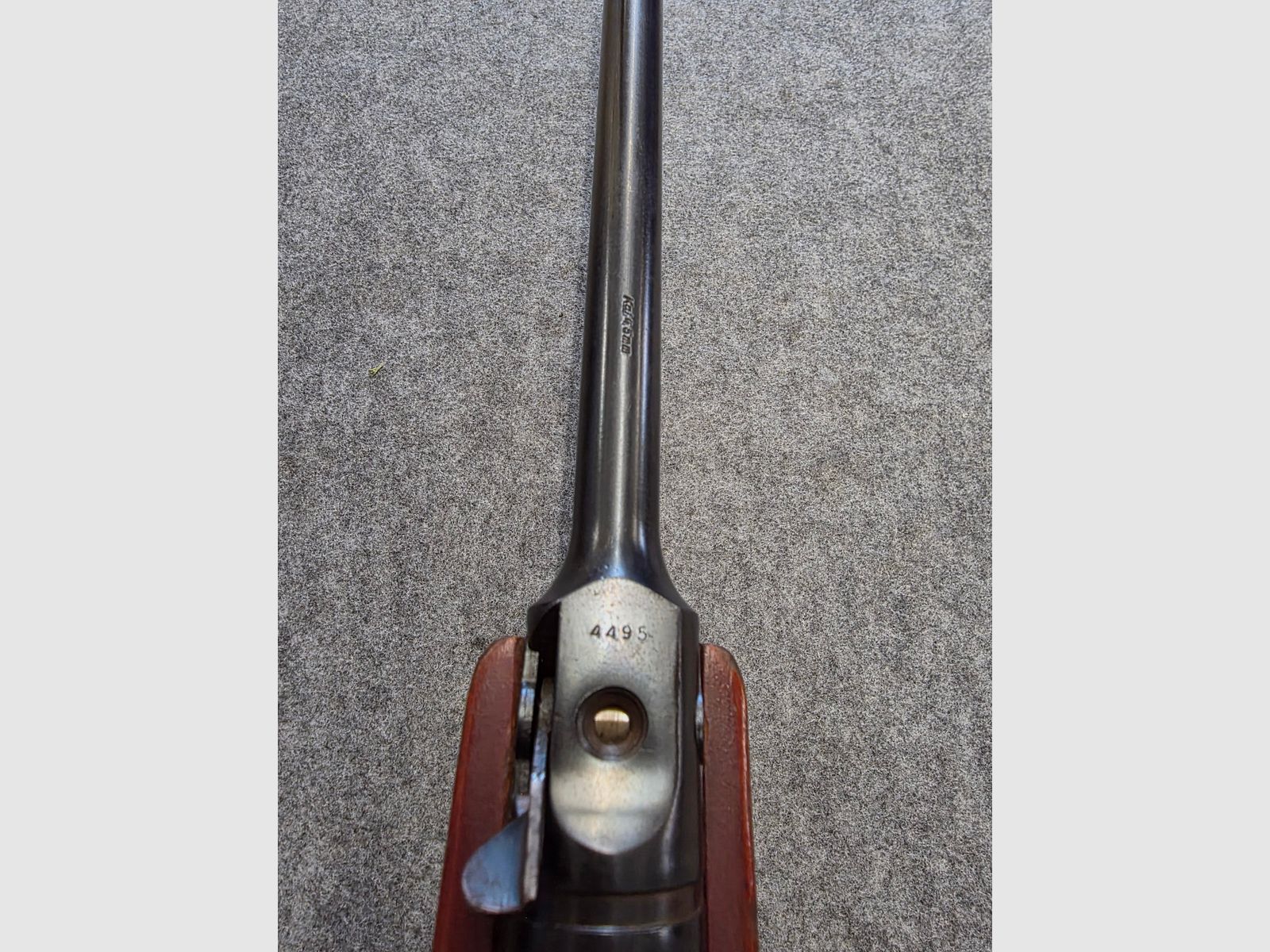 Q1 Supporto per tunnel di grano inclinato Haenel Mod. 3.112 con diottro e scatto fine caricatore cal. 4,5mm Diabolo 311 - 2