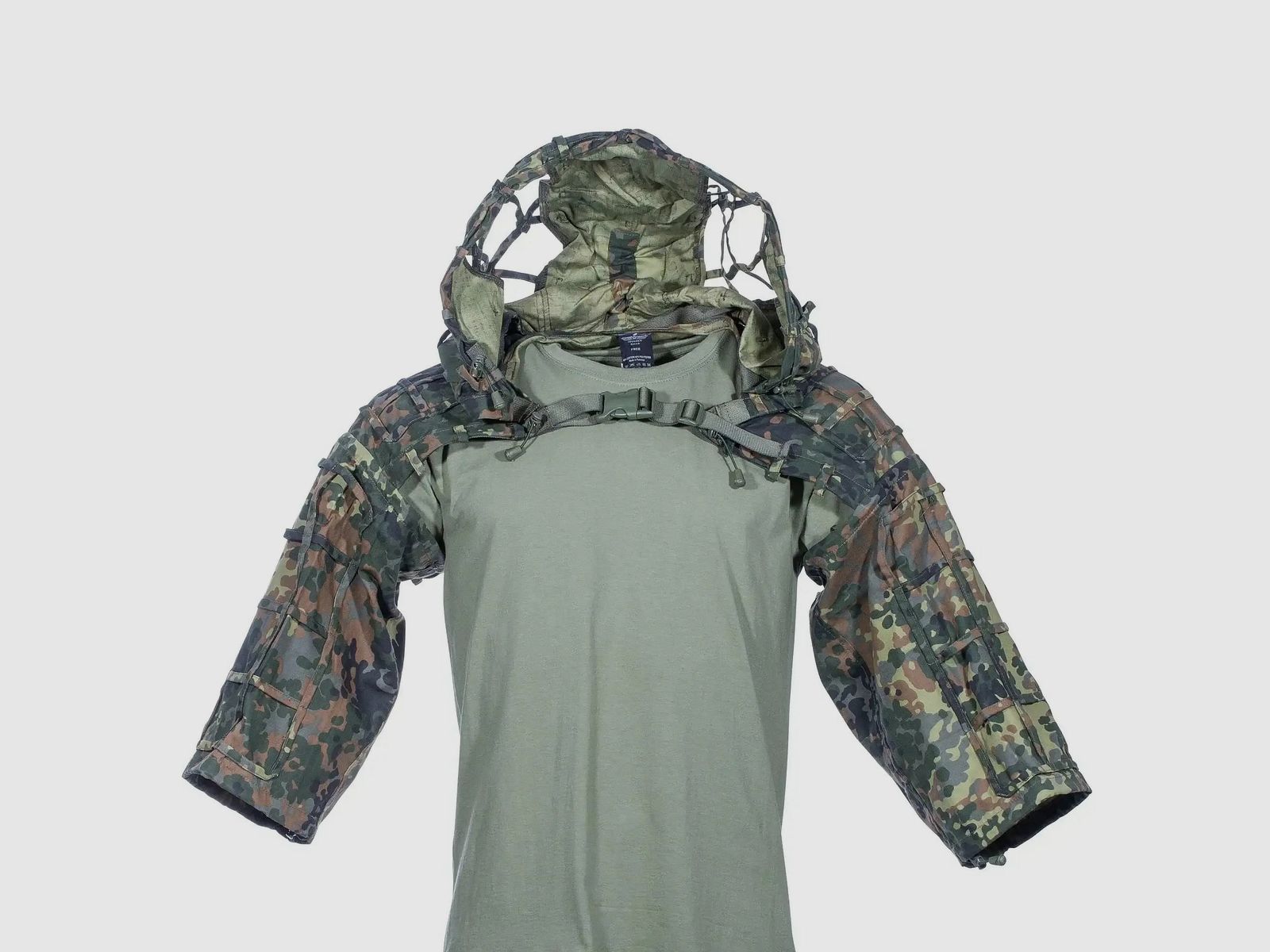 Invadergear Invadergear Invader Gear Ghillie Sniper Bolero Plain flecktarn