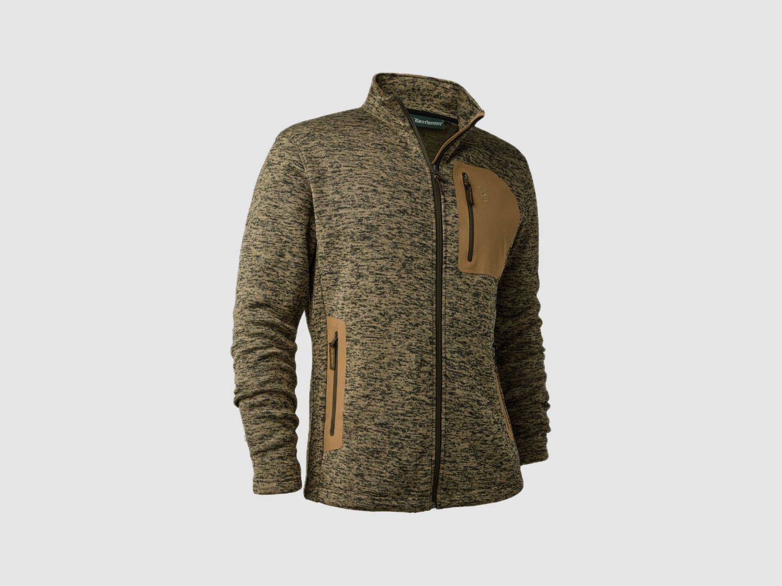 DEERHUNTER Sarek Strickjacke Butternut melange