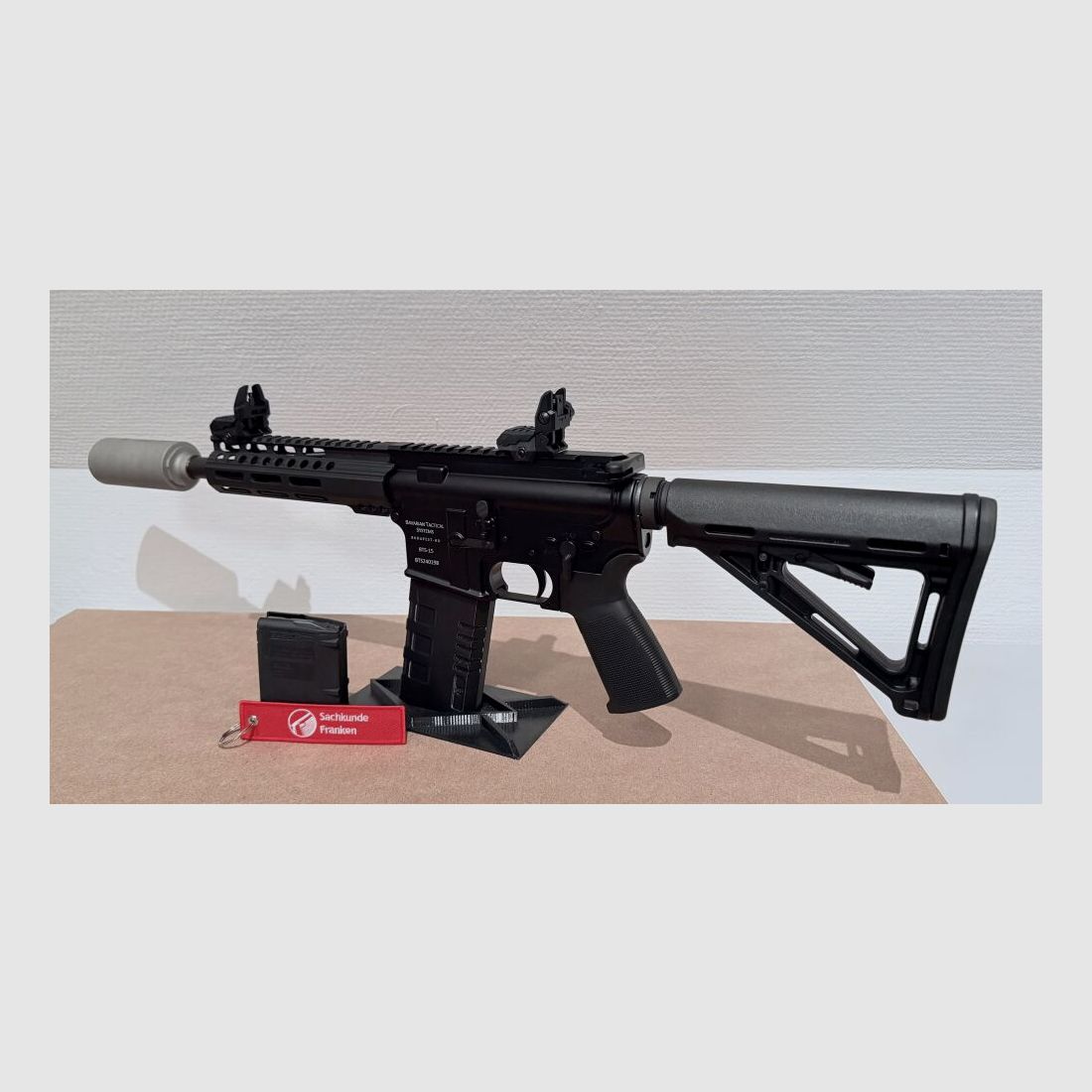BTS Bavarian Tactical Systems & ASE Utra BTS-15 .300 AAC BLK 9" inkl. SL5i