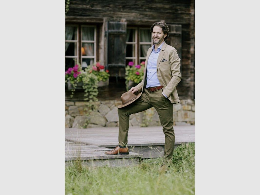 Blaser Herren Chino Denim Stretch Tom