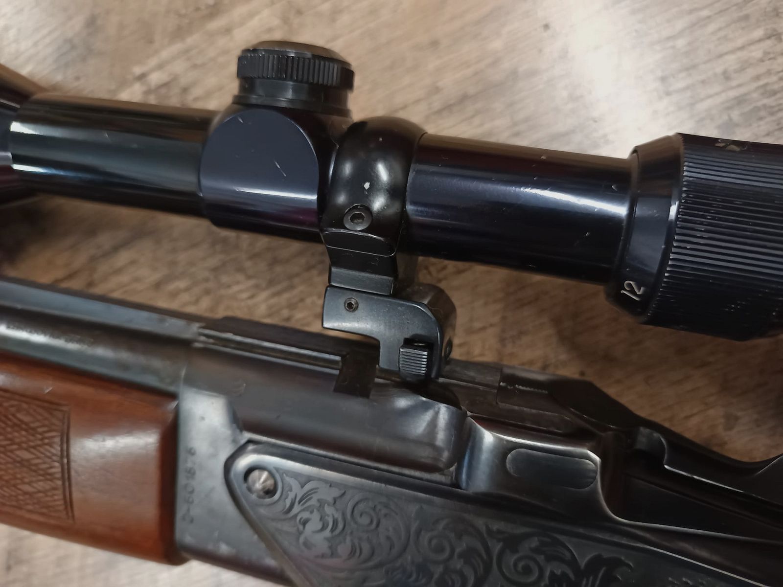 Brünner ZH306 Büchsflinte Bockbüchsflinte 5,6x50R Mag. Kaliber 12 inkl. Zielfernrohr Hunter Schwenkmontage