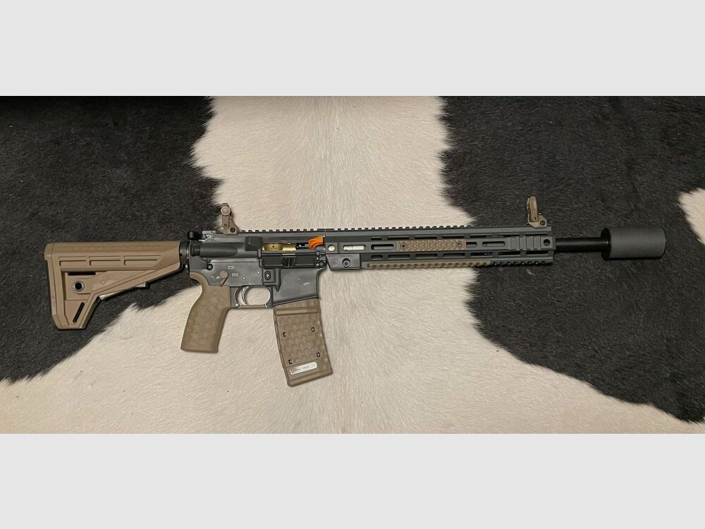 OBERLAND ARMS OA-15 PR M5, cañón 16,75", guardamanos OA MDR M-LOK 13", culata OA M4 BUIS, MFD