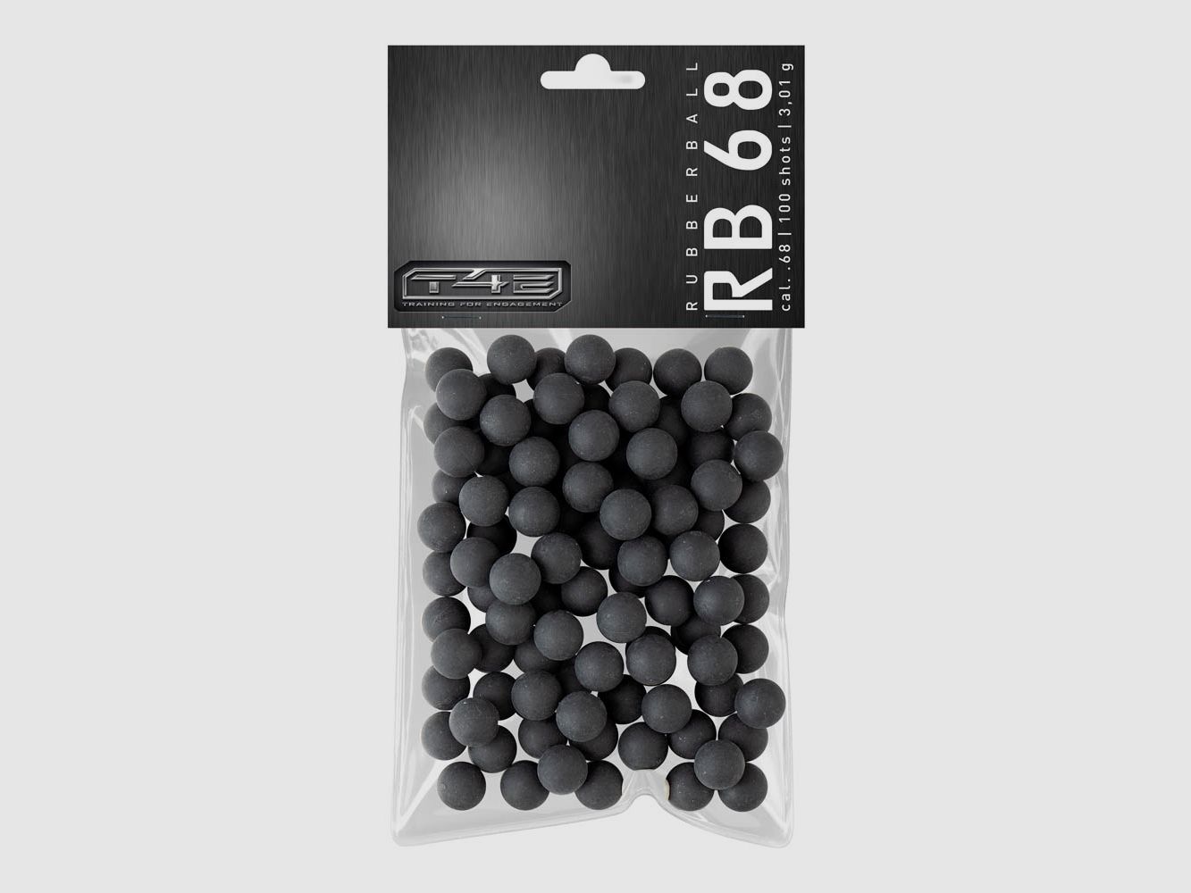 Umarex 2.4705 T4E Práctica RUB 68 Balas de goma redondas Cal. .68