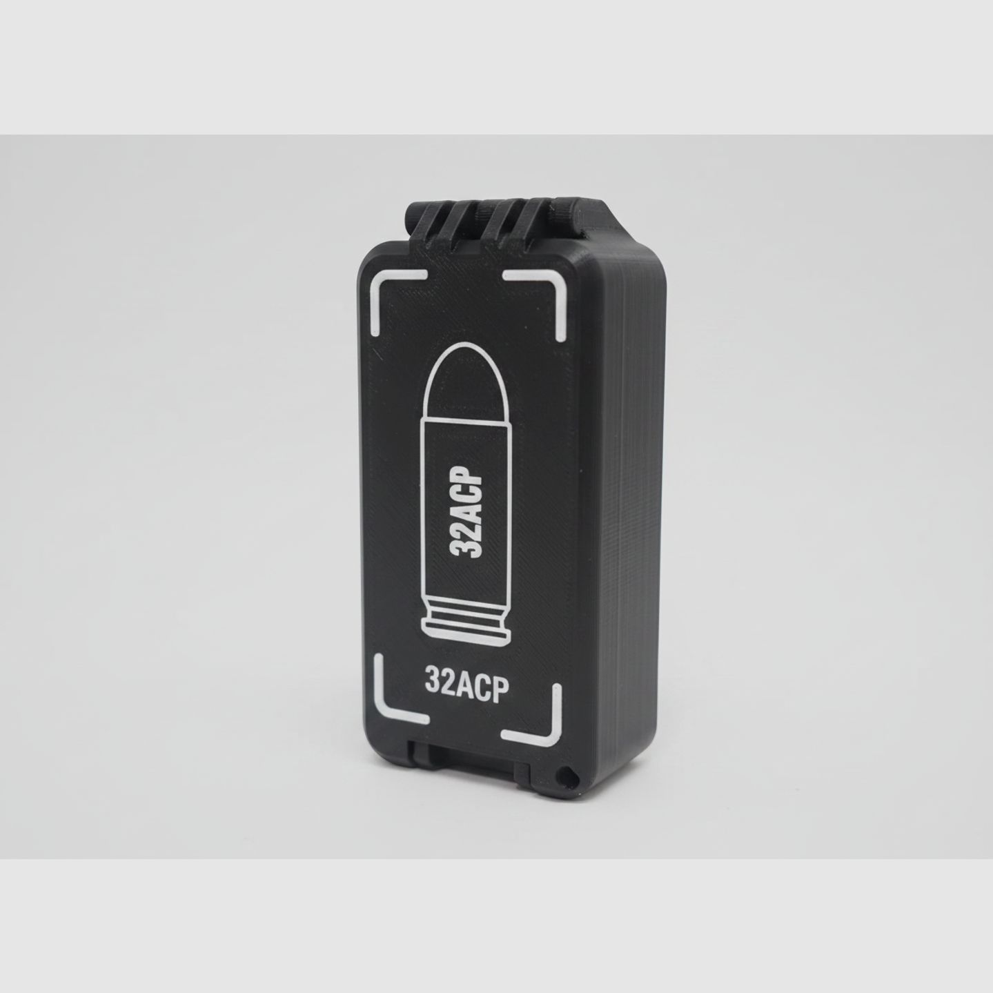 Filamelt Munitionsbox / 32 ACP / 'Klapp- / Rastdeckel' / Patronenbox, Ammo Box