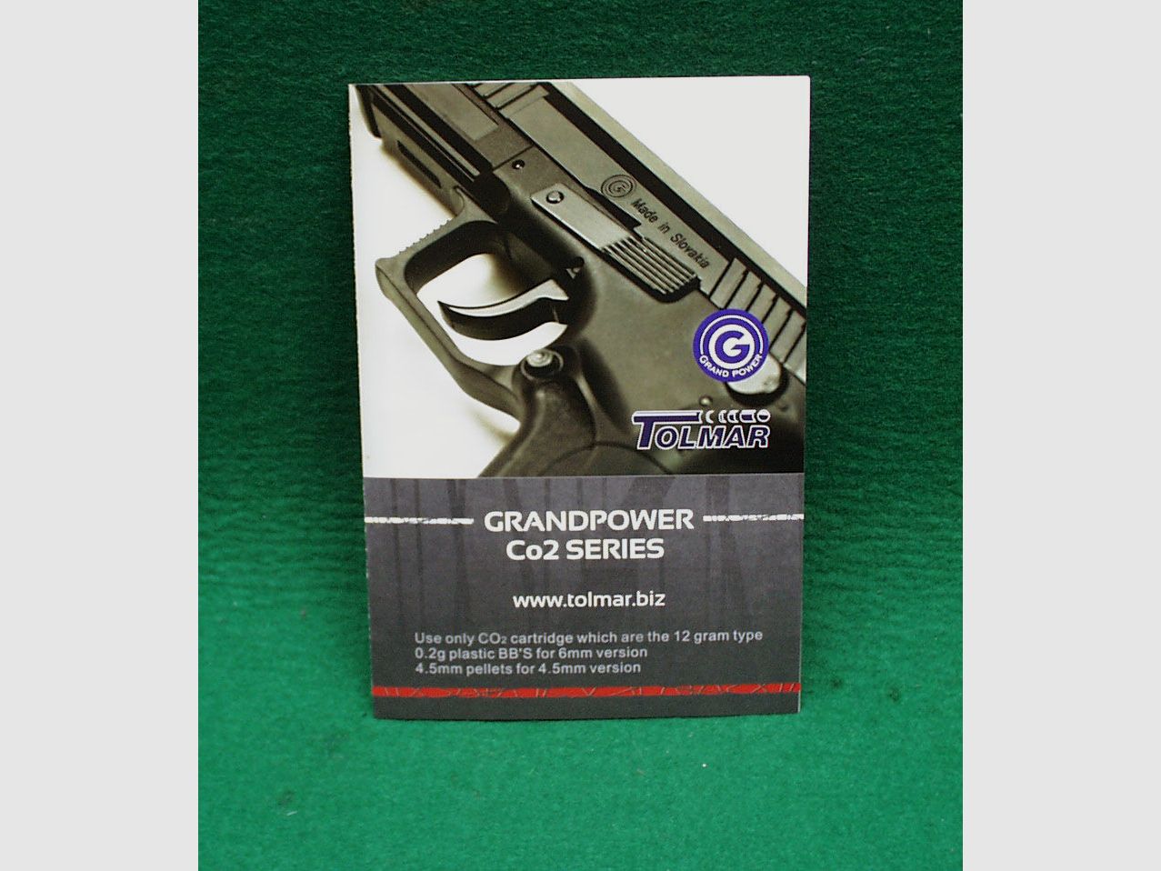 Tolmar	 X-Calibur Grandpower CO2 Pistole