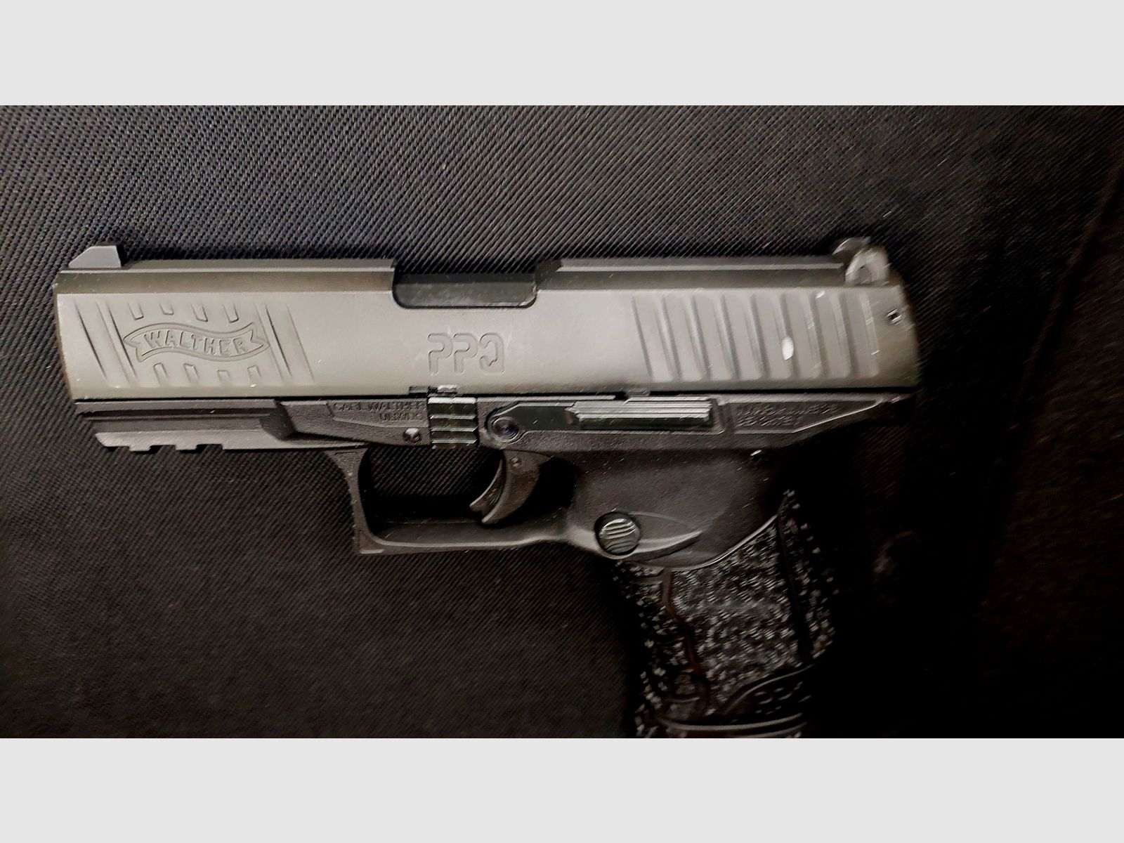 Walther PPQ M2 Navy Kit Schreckschuss Pistole 9mm P.A.K. schwarz (PTB 958) - mit Schalldämpfer