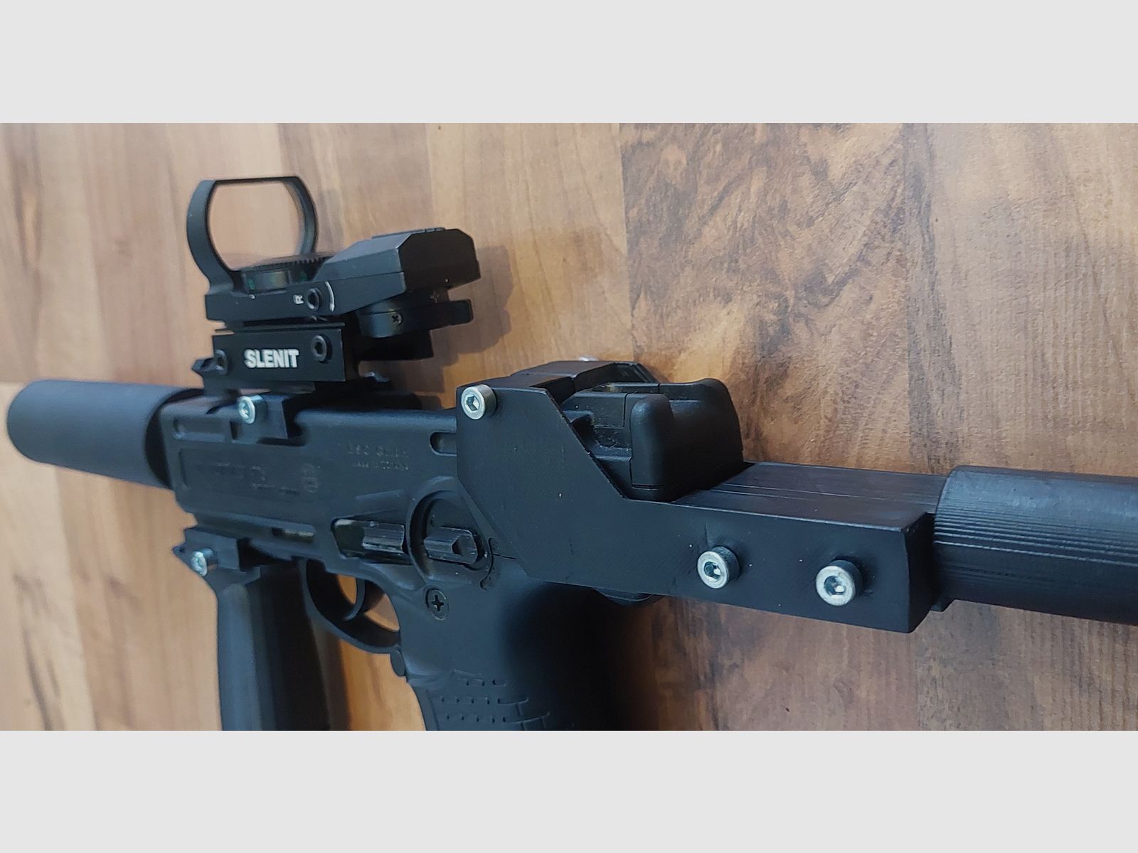 ZORAKI 925 mit MP-Umbau-Kit 9 mm P.A.K. (PTB 1005) Schreckschuss keine Walther Glock HW94 Colt