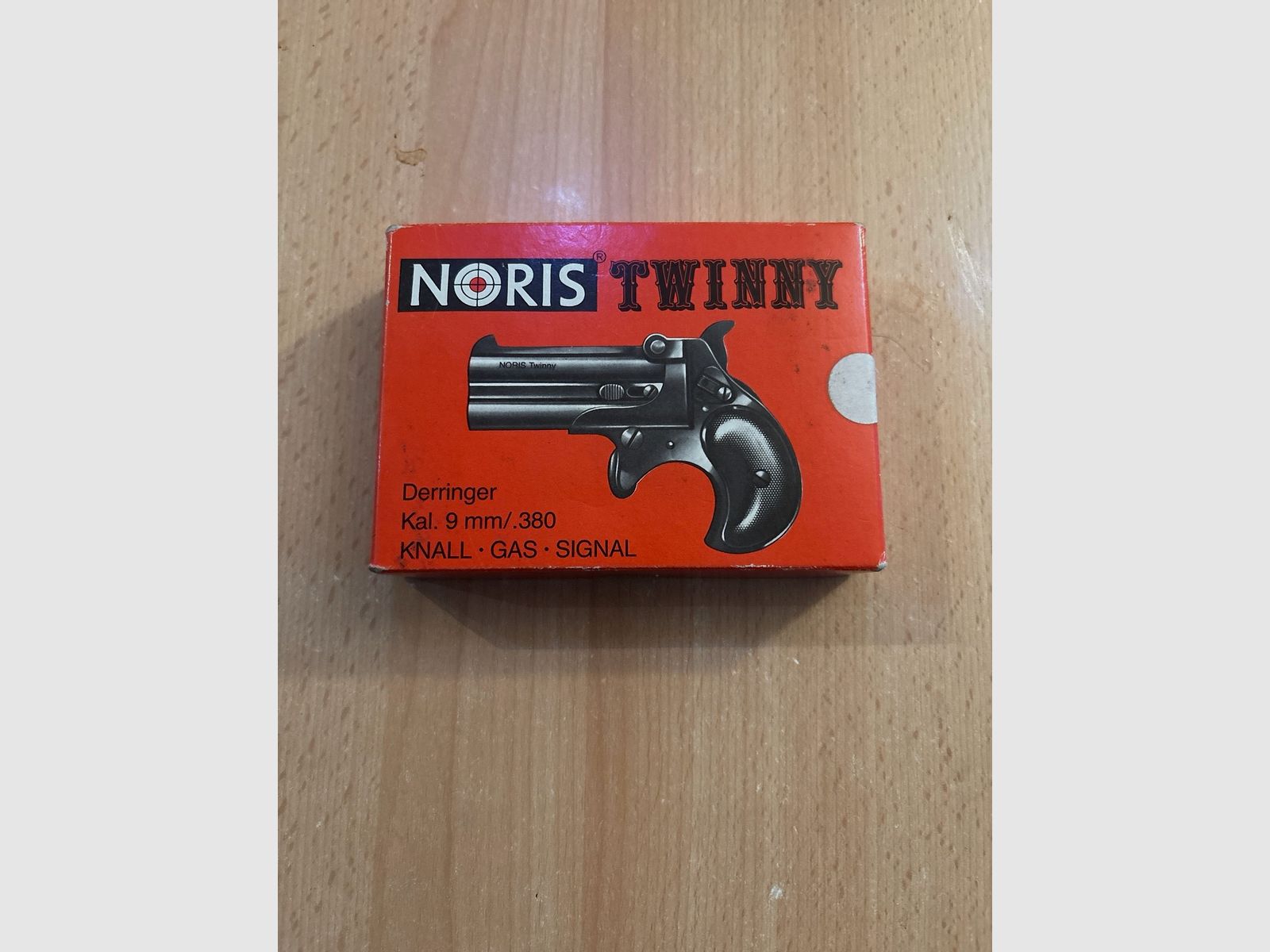 Schreckschusspistool Derringer Noris Twinny, zeldzaam
