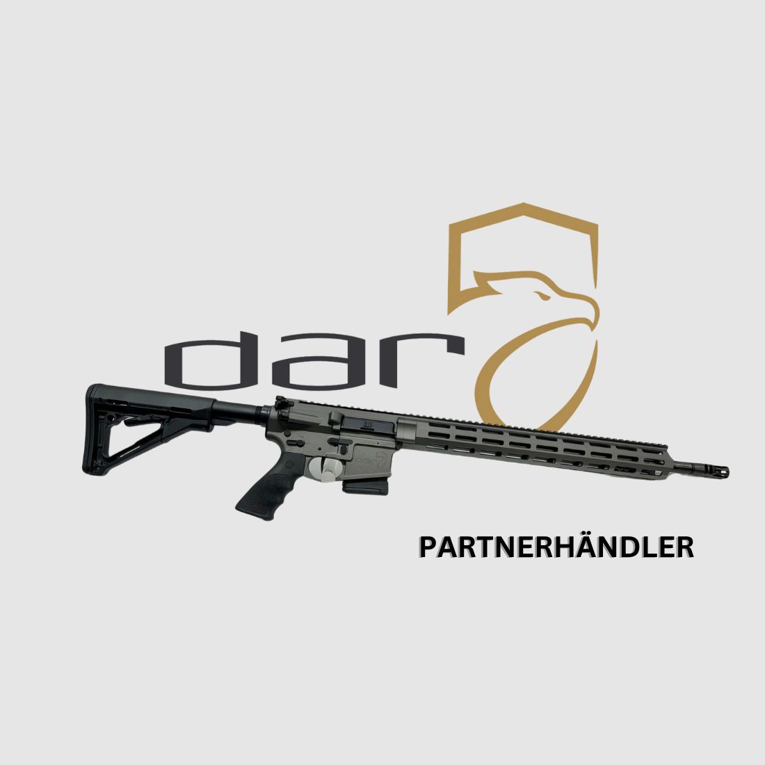 DAR-15 SPR Tungsten Cerakote | AR15 – 18″