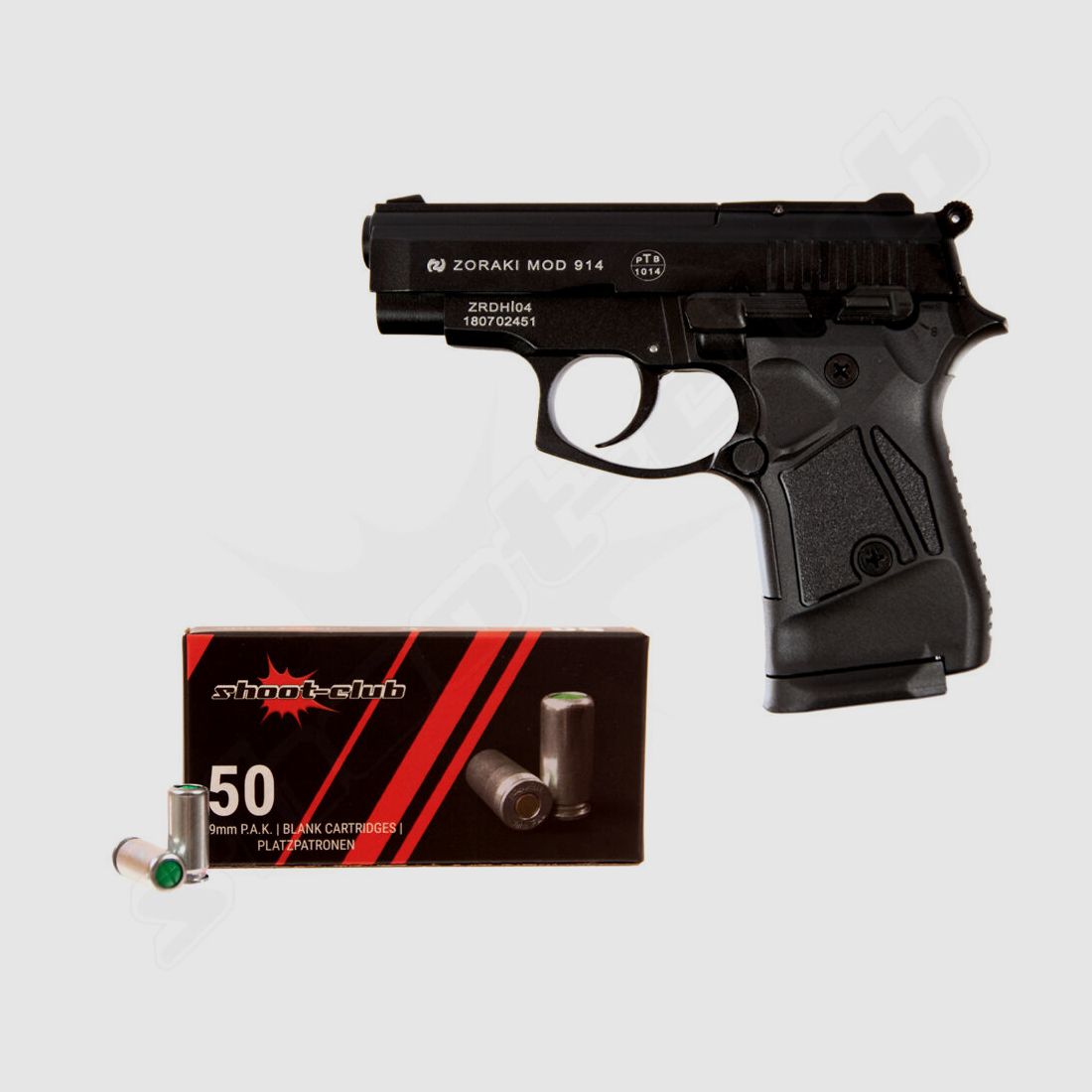 Pistola a salve Zoraki 914 blu 9mm P.A.K. +