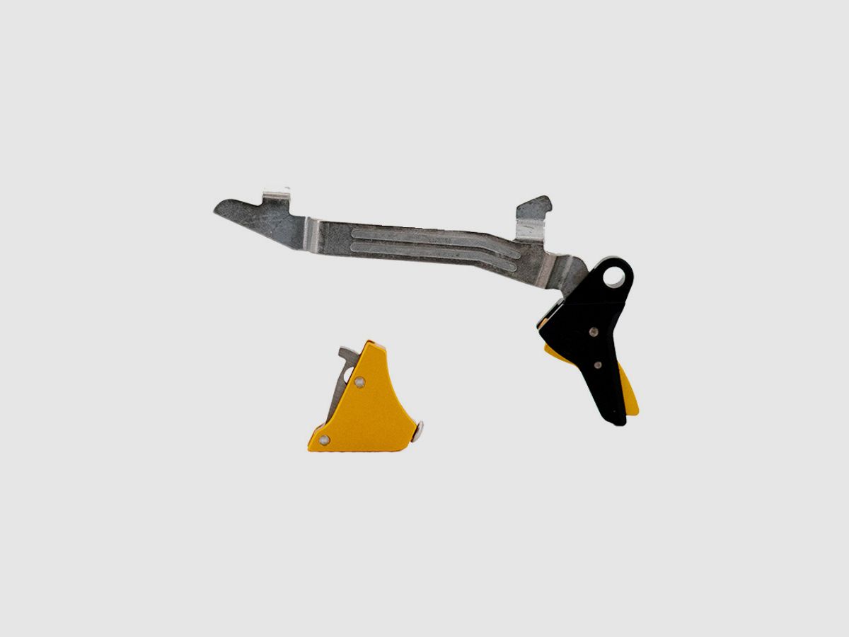 Timney Alpha Competition Abzug für Glock Gen5 – Drop-In Trigger - GOLD