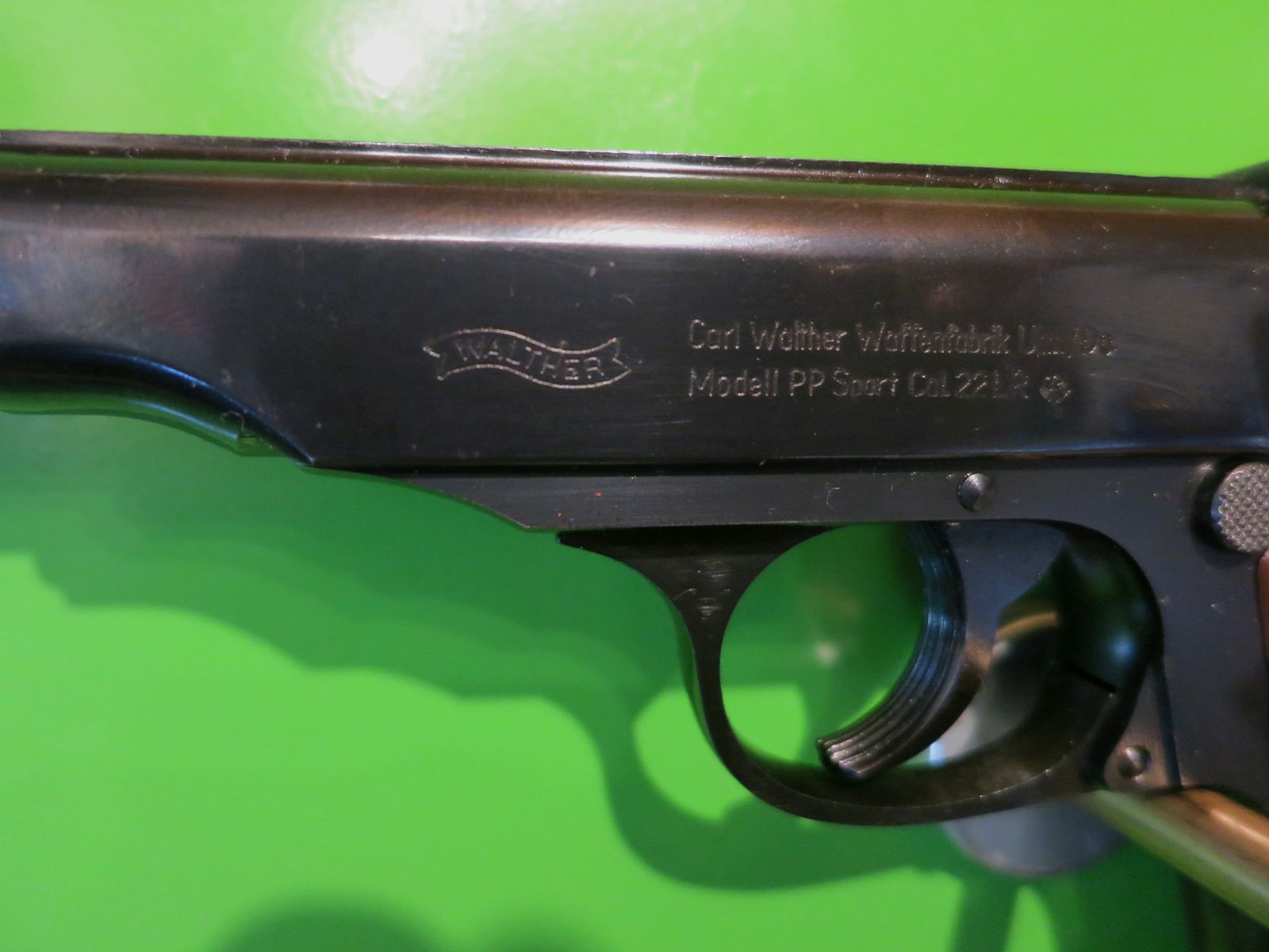 Pistola sportiva Walther PP Sport, calibro .22lr      #33-