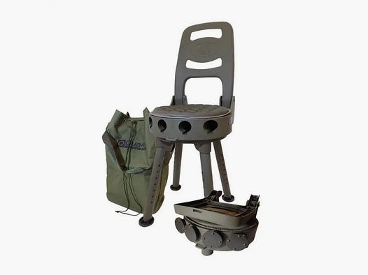 Quake Quake chaise de chasse pivotante à 360°