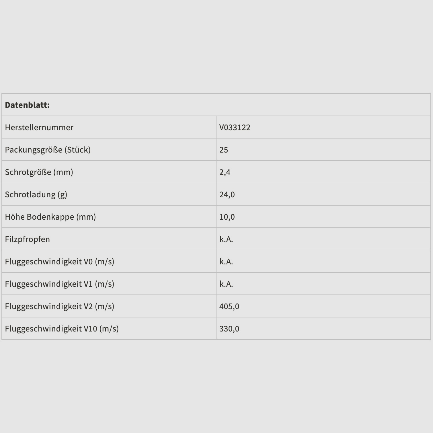 Sellier & Bellot 117391 16/70 Sport Trap 2.4mm 24g