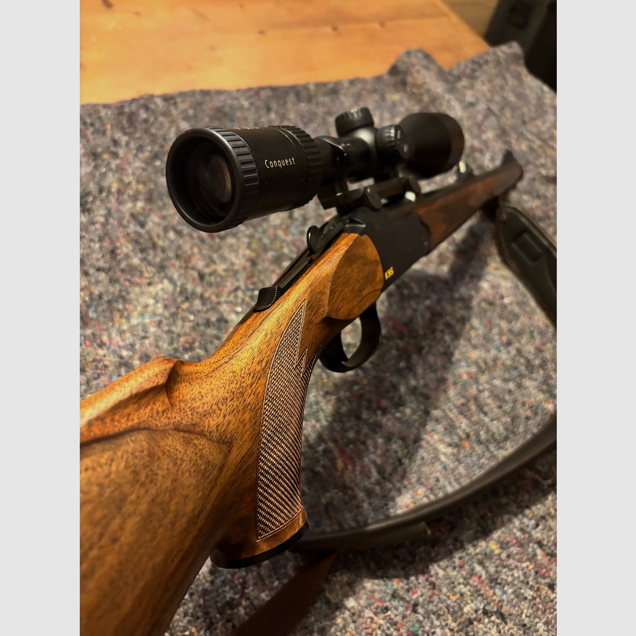 Blaser K95 Stutzen Black Edition Komplettes Set