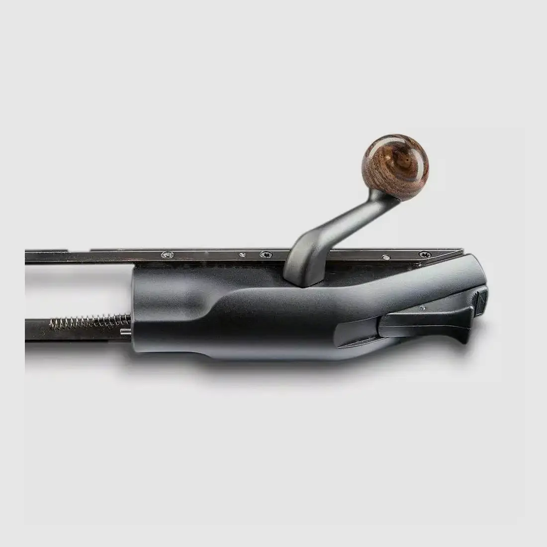 Knop voor de sluiting BLASER R8 walnoot, afbeelding 2 van 2
