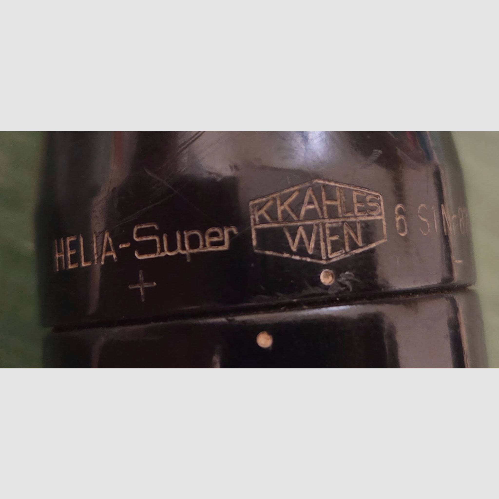 Kahles HELIA Super 6S1 ( 6x42), frühe 1960er, Rarität: Absehen 4 ! Für Sammler interessant  !