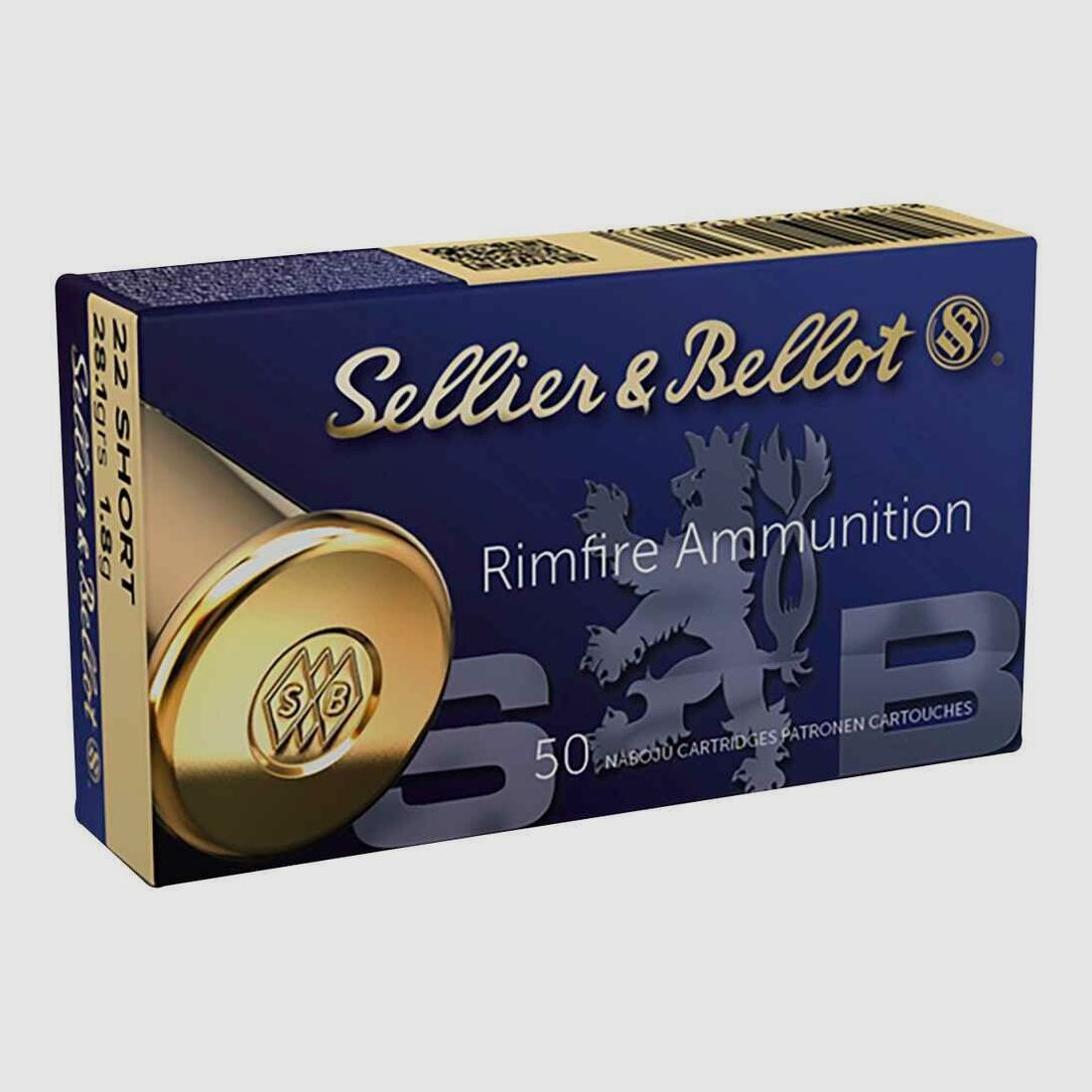 Sellier & Bellot .22 corto Corto S&B Target - 50 pz