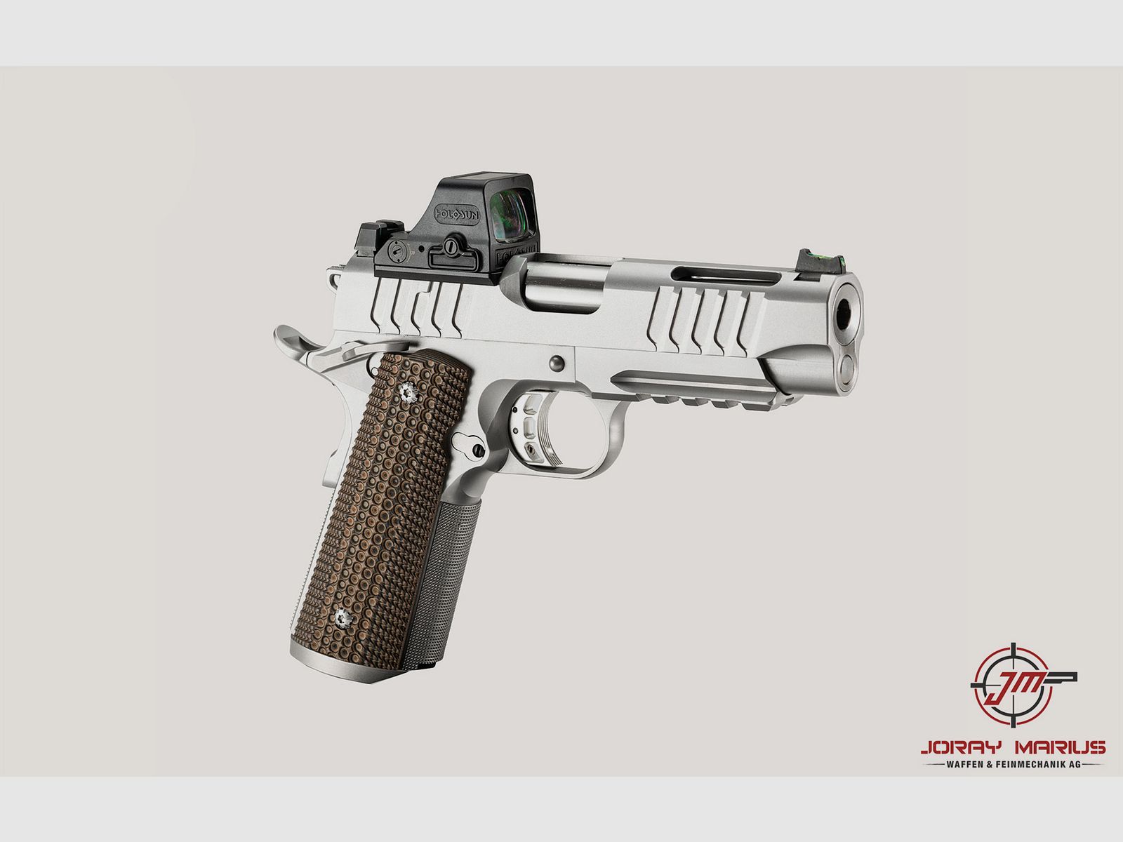 BUL 1911 SOF OR 9mm Para 4.25” Silver, Bild 1 von 2