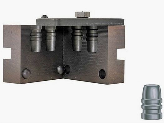 Molde de fundición doble RCBS .454 / 11,53 mm 225 gr / 14,6 g 45-225-SWC balas semi-wadcutter .454
