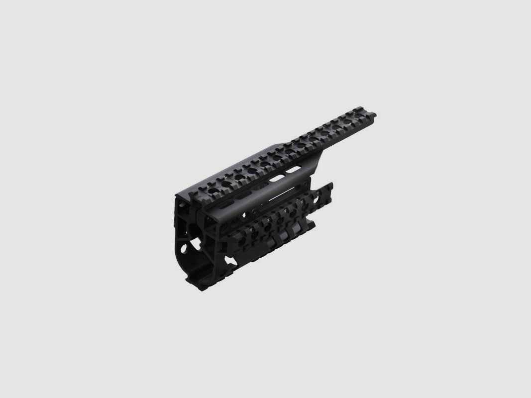 Zwarte handguard met Weaver voor Mini 14, afbeelding 1 van 4